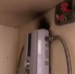 water heater explosion