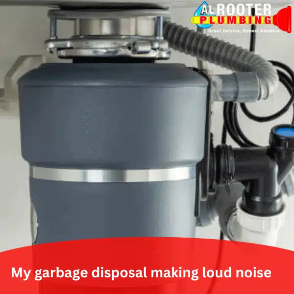 garbage disposal making loud noise