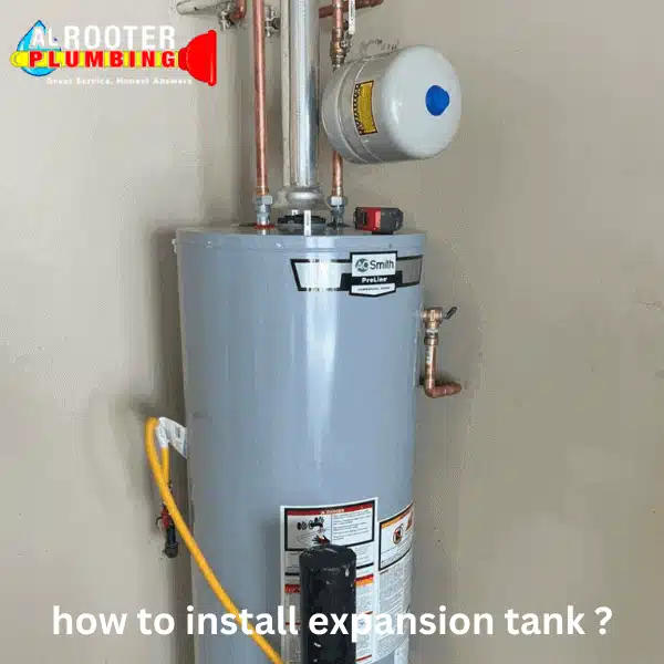 how to install expansion tank-