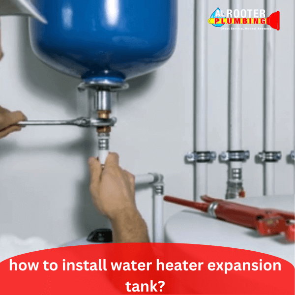 how to install water heater expansion tank