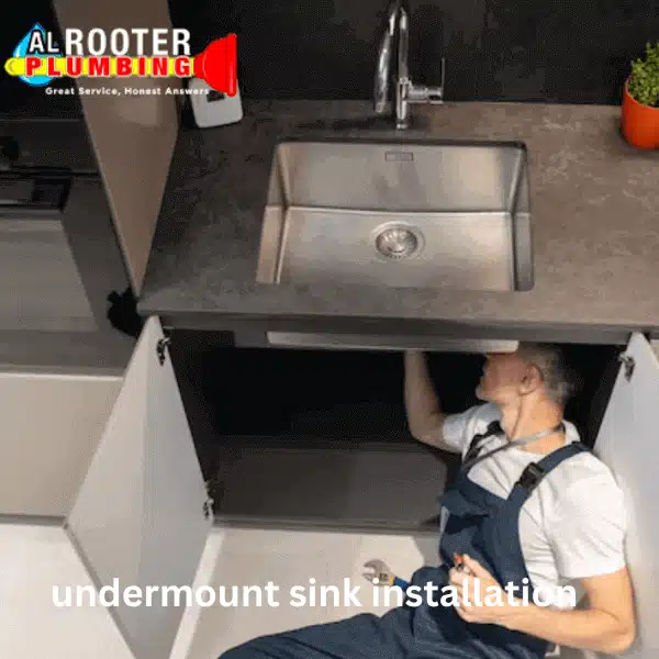 undermount sink installation