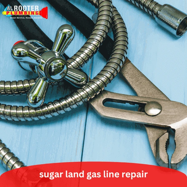 sugar land gas line repair 