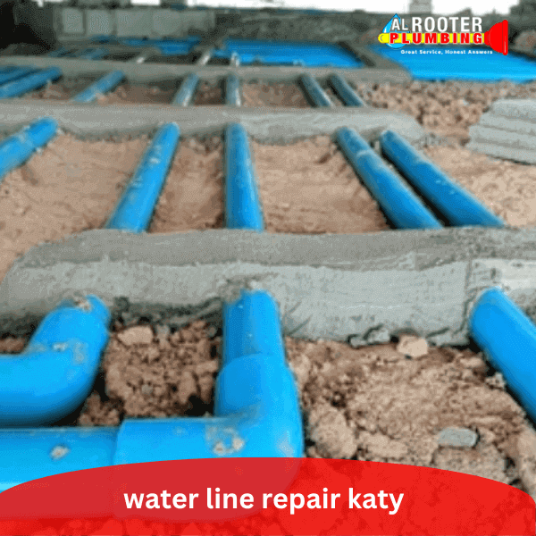 water line repair katy
