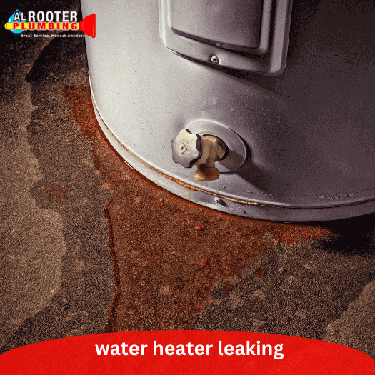  water heater leaking