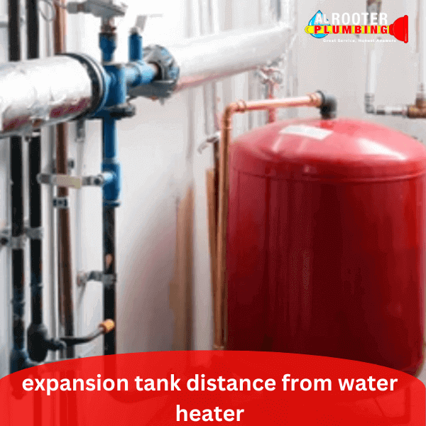 expansion tank distance from water heater