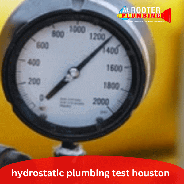 hydrostatic plumbing test houston
