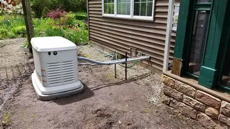Add natural gas line for generator​ 6