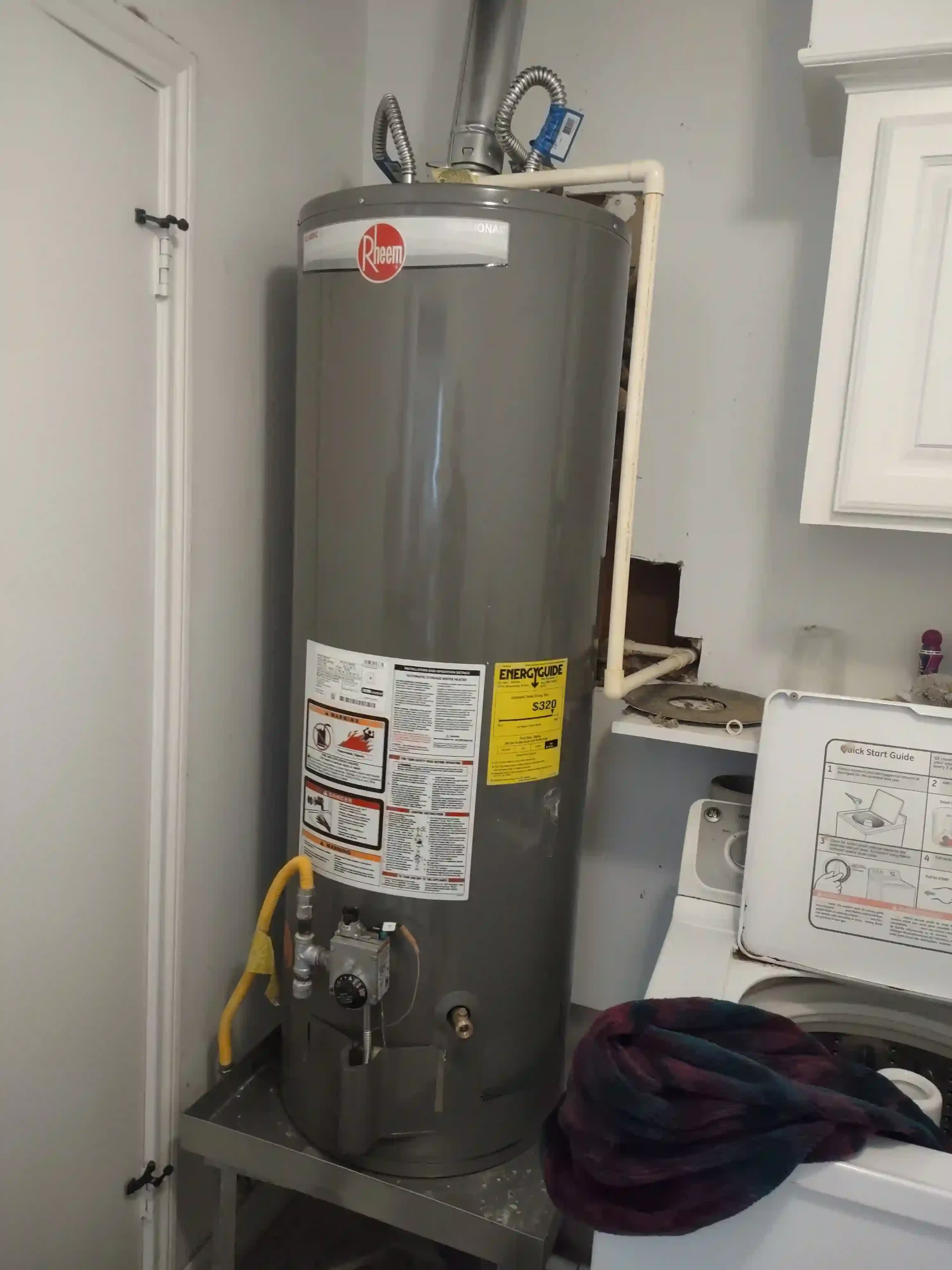new home 17 Water Heater Installation