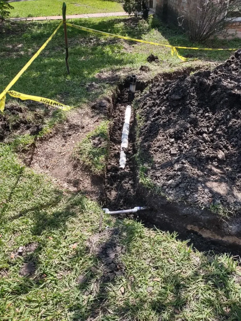 sewer line backed up how to fix spring TX